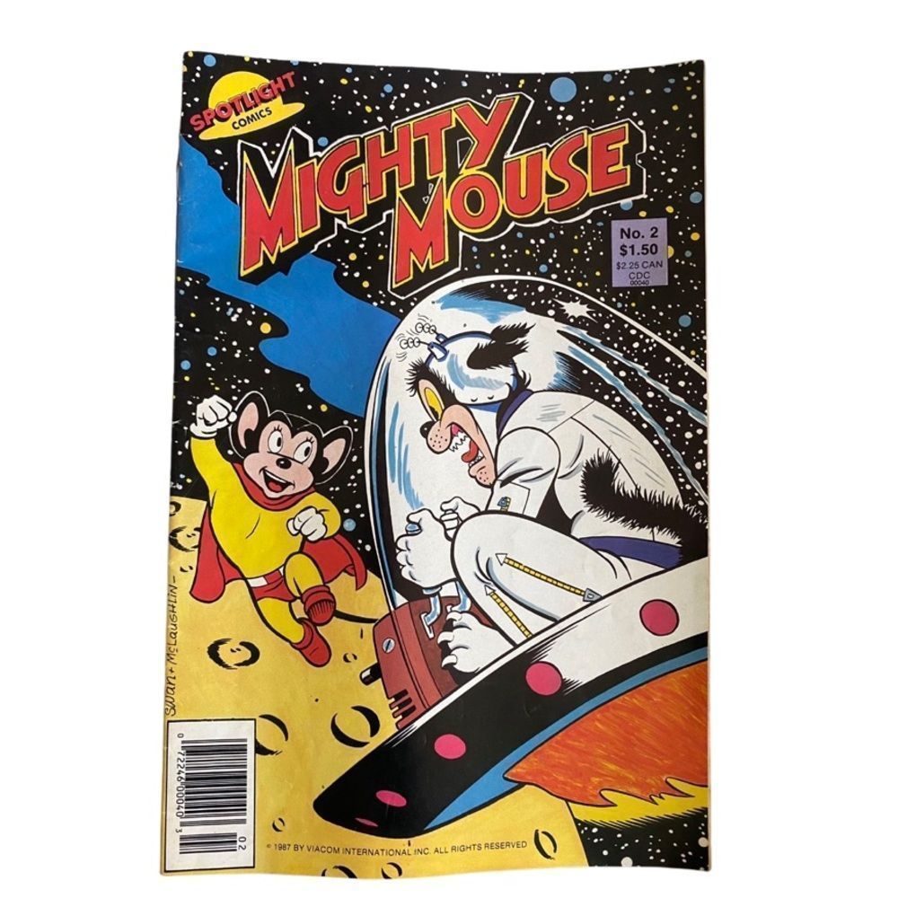 VINTAGE MIGHTY MOUSE COMIC BOOK BY SPOTLIGHT COMICS